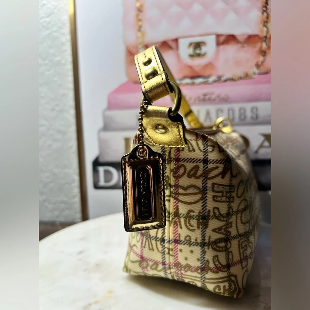 Coach Multicolor Script Mini Bag - Picture 4 of 8